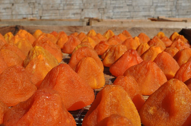 Quả hồng khô Yeongdong nổi tiếng với giá trị dinh dưỡng cao và vị ngọt.