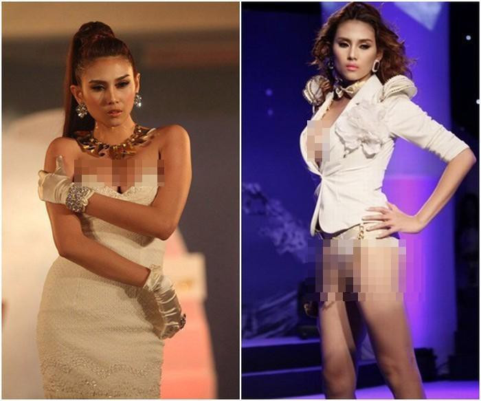 Thời trang hở bạo của Võ Hoàng Yến khiến người đẹp 8X này không ít lần "gặp nạn" trên sân khấu.