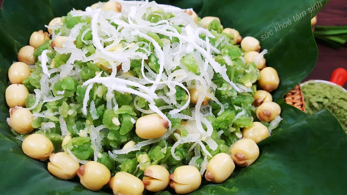 Đó chính là vị thơm bùi của đậu xanh, của xôi vò, vị ngọt của xôi dừa và hương lúa thơm trong từng hạt cốm. Người thích ăn ngọt khi nhâm nhi ăn thử chắc hẳn sẽ thấy thích thú và ngạc nhiên.