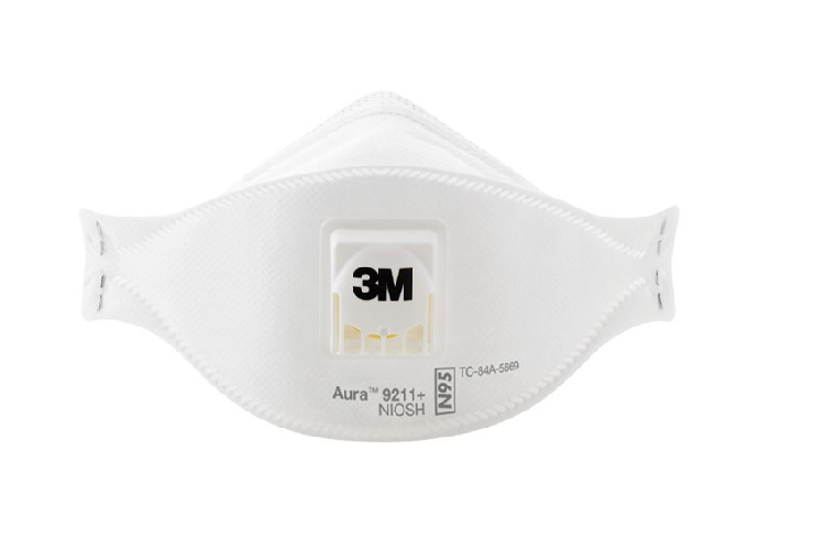 Khẩu trang lọc bụi mịn 3M xuất xứ từ Mỹ, sản phẩm được làm bằng vải than hoạt tính, khả năng lọc được bụi, khói, vi khuẩn khoảng 95%.