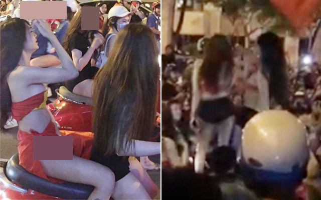 Quốc kỳ - biểu tượng thiêng liêng của đất nước bị đem ra làm quần áo phản cảm là sự xúc phạm không thể chấp nhận. Hình ảnh cô gái ngang nhiên cởi đồ ra giữa đường phố Sài Gòn rồi dùng chính lá cờ Tổ Quốc để làm thành váy và áo quây thực sự quá phản cảm.