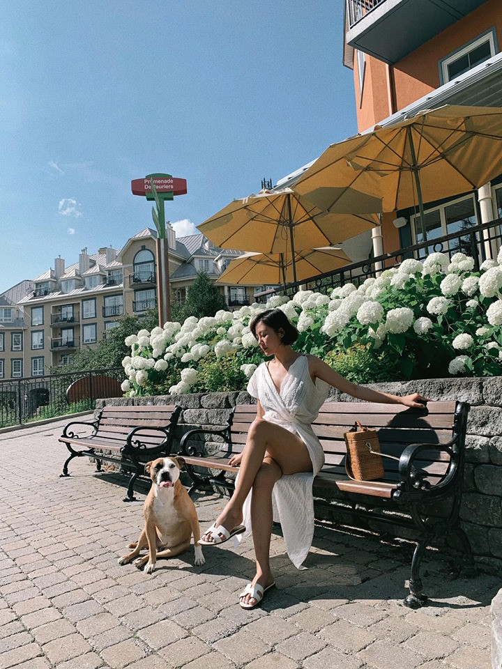 Nữ ca sĩ không ngại khoe thân hình nóng bỏng với các kiểu trang phục cắt xẻ táo bạo.