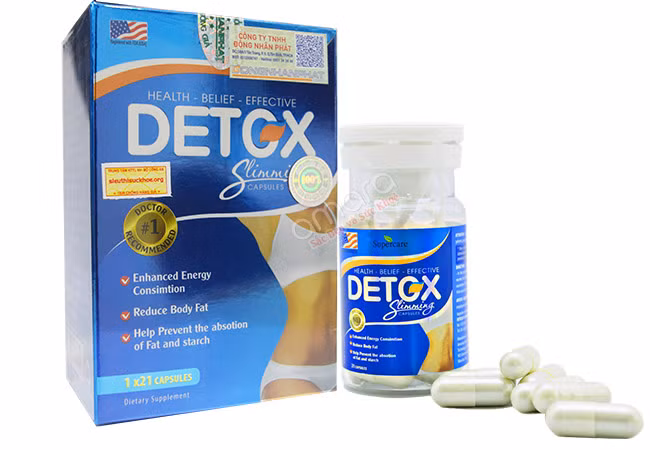 San pham detox giam can My Health–Belief–Effective bi canh bao vi ly do gi?