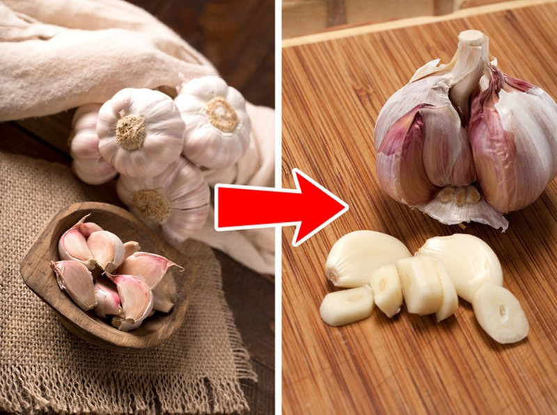 Tỏi chứa allicin - một loại enzyme chống ung thư. Enzyme này sẽ được tăng cường khi tiếp xúc với không khí. Đó là lý do tại sao tỏi nên được cắt nhỏ và để ít nhất 10 phút trước khi chế biến.