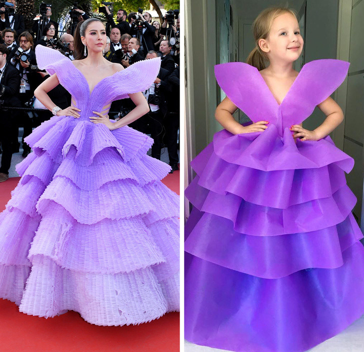 Bà mẹ Alya Chagler ở Thổ Nhĩ Kỳ chính là người đã tạo nên những trang phục thảm đỏ lộng lẫy của các ngôi sao nổi tiếng để cho cô con gái nhỏ 6 tuổi của mình, Stefani.