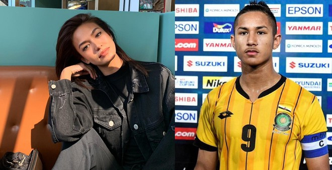 Samantha Richelle (ảnh trái) là chị gái cùng cha khác mẹ của Faiq Bolkiah (ảnh phải) - đội trưởng sinh năm 1998 của tuyển U22 Brunei, người được xem là cầu thủ giàu có nhất thế giới.