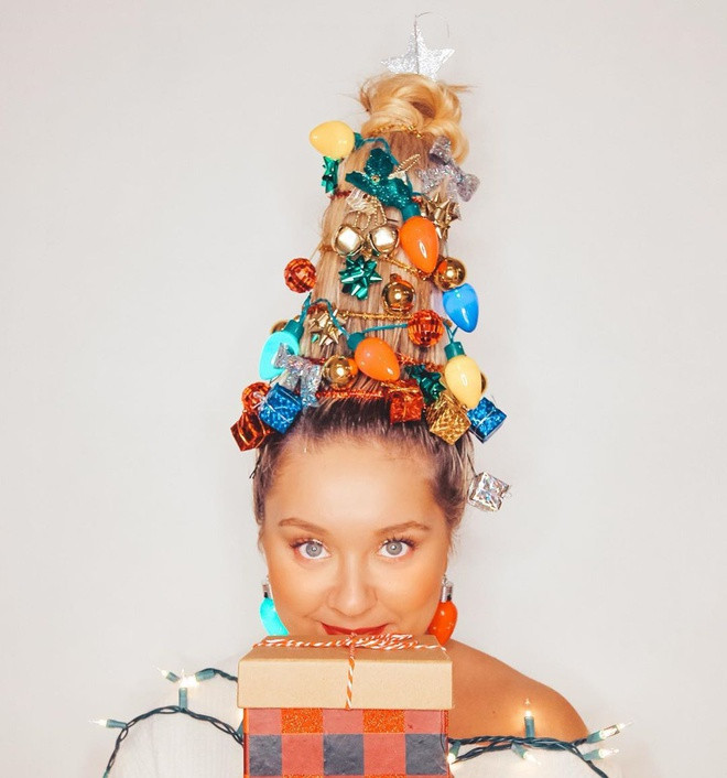 Để có thành quả đẹp nhất nhiều bạn trẻ thường sử dụng tóc giả.