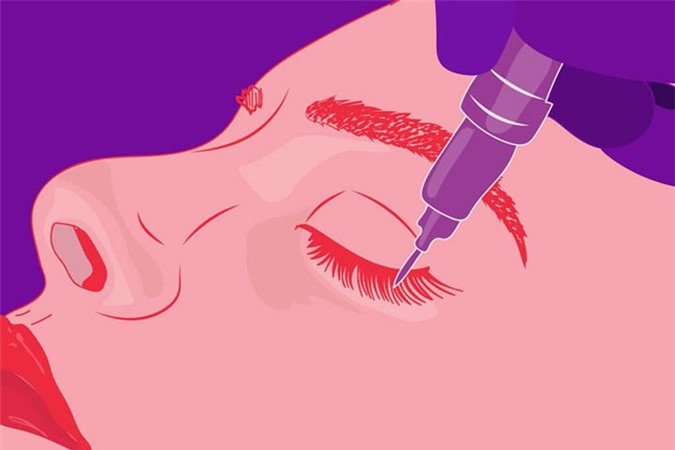 Nhuộm lông mi: Một số chất hóa học có thể tìm thấy trong thuốc nhuộm này có thể làm bạn mất tất cả lông mi vĩnh viễn. Trong trường hợp xấu nhất, nó có thể gây mù loà nếu ko được dùng đúng cách.