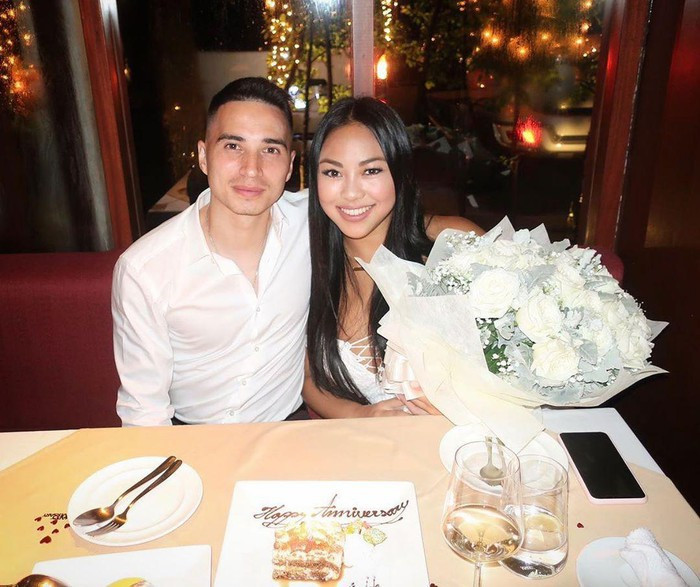 Người yêu của Tristan Do sở hữu vẻ ngoài xinh đẹp và theo đuổi phong cách ăn mặc nóng bỏng, trưởng thành.