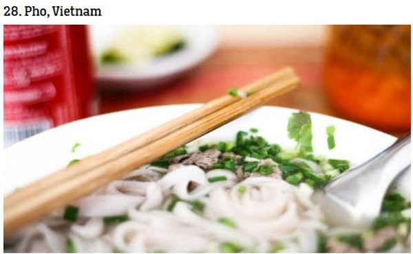 Bất ngờ hai món ăn Việt được báo ngoại xếp top món ngon nhất thế giới Bat ngo hai mon an Viet duoc bao ngoai xep top mon ngon nhat the gioi