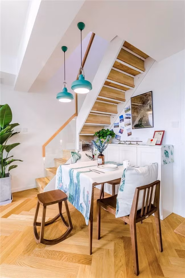 Mẫu nhà phố 2 tầng phong cách Bắc Âu đẹp lung linh đầy cá tính - Hình 3 Mau nha pho 2 tang phong cach Bac Au dep lung linh day ca tinh-Hinh-3