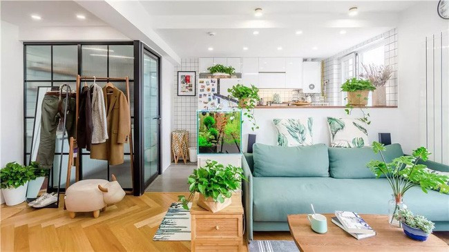 Mẫu nhà phố 2 tầng phong cách Bắc Âu đẹp lung linh đầy cá tính - Hình 8 Mau nha pho 2 tang phong cach Bac Au dep lung linh day ca tinh-Hinh-8