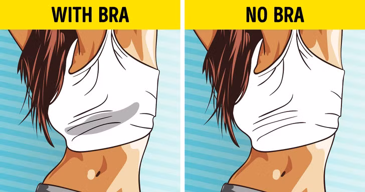  Ngừng mặc áo ngực giúp bạn cảm thấy thoải mái hơn: Sau một ngày dài, khi cởi bỏ áo ngực, bạn sẽ cảm thấy thực sự thoải mái, nhẹ nhõm. Đặc biệt là khi áo ngực của bạn bị chật, gây ngứa...