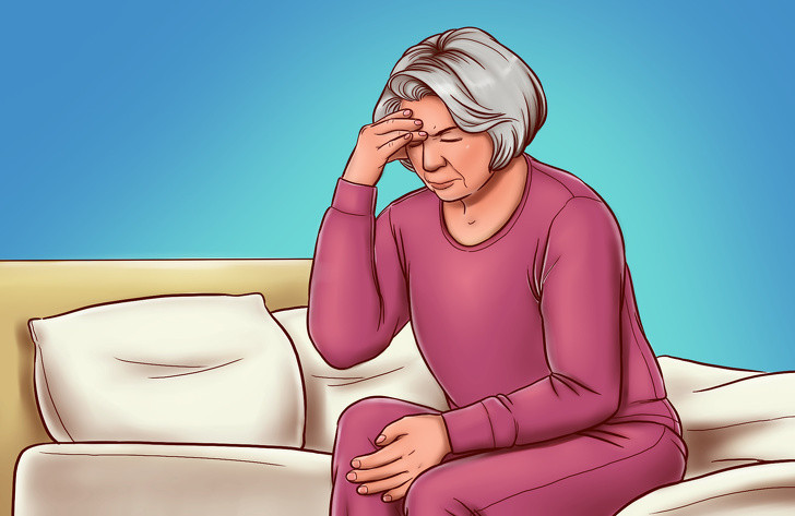 Lão hóa: Những người trên 50 tuổi bắt đầu trải qua những thay đổi ở tai trong của họ. Sự thay đổi sinh lý bình thường này có thể dẫn đến chóng mặt khi đứng dậy sau khi ngủ sai tư thế. Cách khắc phục là hãy thử dậy từ từ.