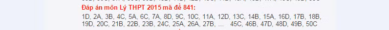 De thi THPT quoc gia mon Vat ly nam 2015 ma de 841 va dap an-Hinh-6