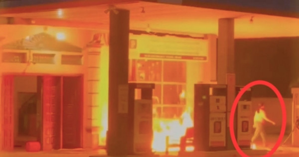 Vinh Phuc: Nguyen nhan nguoi phu nu phong hoa khien cay xang boc chay