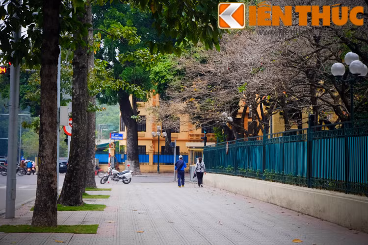 Đường Hùng Vương (Quận Ba Đình, Hà Nội) là một trong những con đường đẹp nhất nhì Hà Nội. Vỉa hè thoáng, hai hàng cây xanh mướt tỏa bóng mát xuống lối đi dành cho người đi bộ.