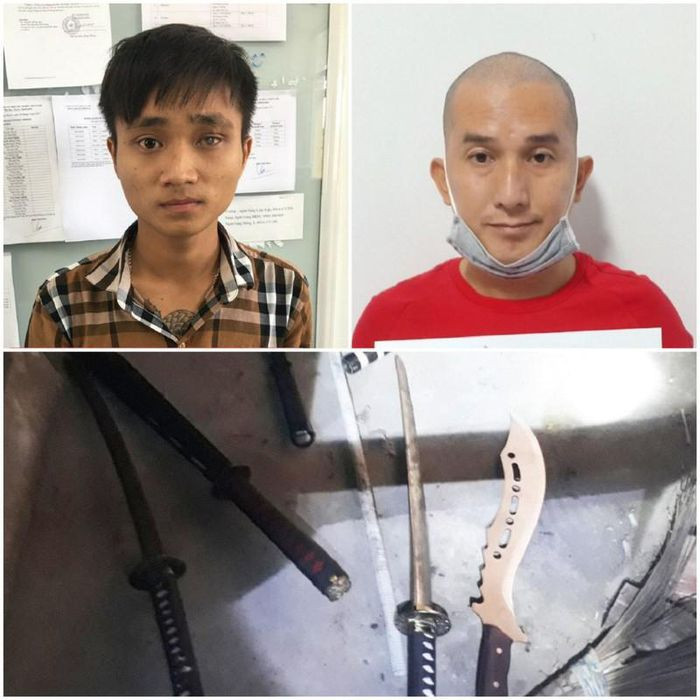  2 nhóm hỗn chiến, 1 người nhảy xuống sông tử vong: Do mâu thuẫn trong lúc chơi bóng đá nên nhóm của Nguyễn Ngọc An (Sò, 38 tuổi) và nhóm của Trần Thanh Bảo (19 tuổi) đã hỗn chiến tại TP Long Xuyên, An Giang. Hậu quả một người bị thương và một người khác nhảy xuống sông và tử vong sau đó. Ngày 9/12, Công an TP Long Xuyên cho biết đang tạm giữ 10 người để điều tra, làm rõ. (Trần Thanh Bảo trái và Nguyễn Ngọc An phải) 