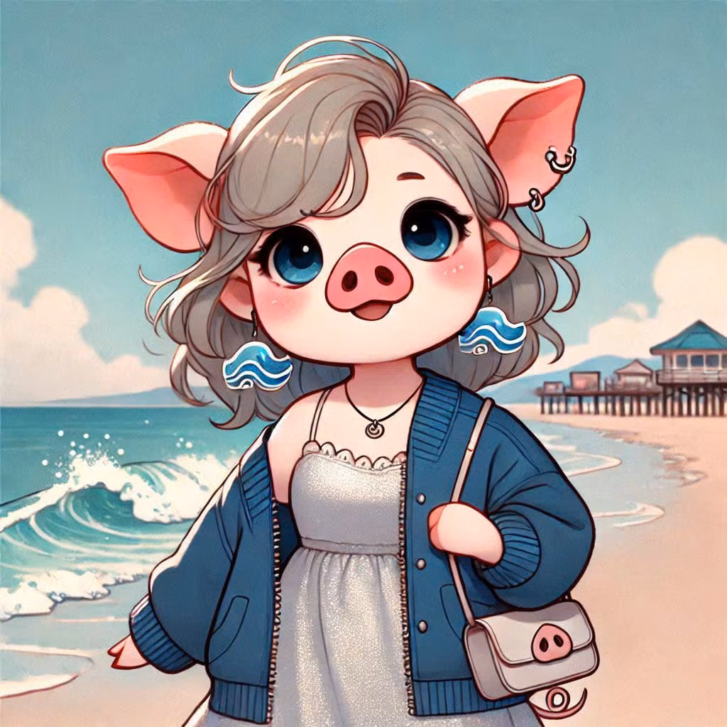 Tuổi Hợi (Lợn) – Màu áo: Xanh dương, bạc (tránh vàng). Giờ xuất hành: 5h-7h sáng (giờ Mão). Hướng Thần Tài: Nam → Đi du thuyền hoặc dạo bờ biển. Hướng Hỷ Tài: Tây → Đến rạp chiếu phim xem phim hài. Ví dụ: Áo khoác dạ xanh navy + váy bạc, đeo khuyên tai hình sóng nước.