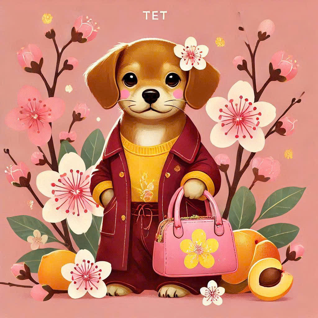 **Tuất (Chó) – Mệnh Thổ** Màu tương sinh: Đỏ, hồng (Hỏa sinh Thổ), vàng, nâu (Thổ). Màu kiêng kỵ: Xanh lá (Mộc khắc Thổ). Hỏa (năm Tỵ) hỗ trợ Thổ, nên mặc đỏ để tăng quý nhân, vàng để hút tài lộc. Tuỏi trẻ có thể chọn cho mình bộ outfit với những màu mạnh mẽ như đỏ, hồng. Trầm lắng tí thì hãy chọn nâu đỏ nhé!