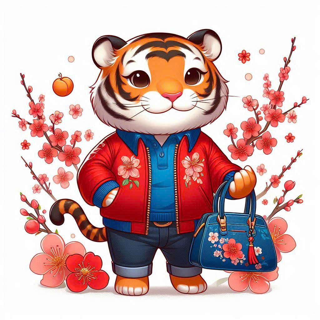 **Dần (Hổ) – Mệnh Mộc** Màu tương sinh: Xanh lá, xanh dương (Mộc), đỏ, hồng (Hỏa). Màu kiêng kỵ: Trắng, bạc (Kim khắc Mộc). Mộc (bản mệnh) hòa hợp với Mộc (Thiên Can Ất), nên kết hợp xanh dương và đỏ để kích hoạt năng lượng. Bạn cũng có thể dùng màu hồng kết hợp với xanh lá theo sở thích.