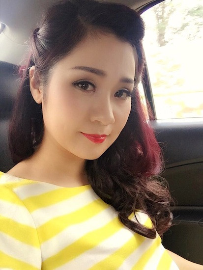 Ngam nhan sac xinh nhu hotgirl cua vo danh hai Tu Long