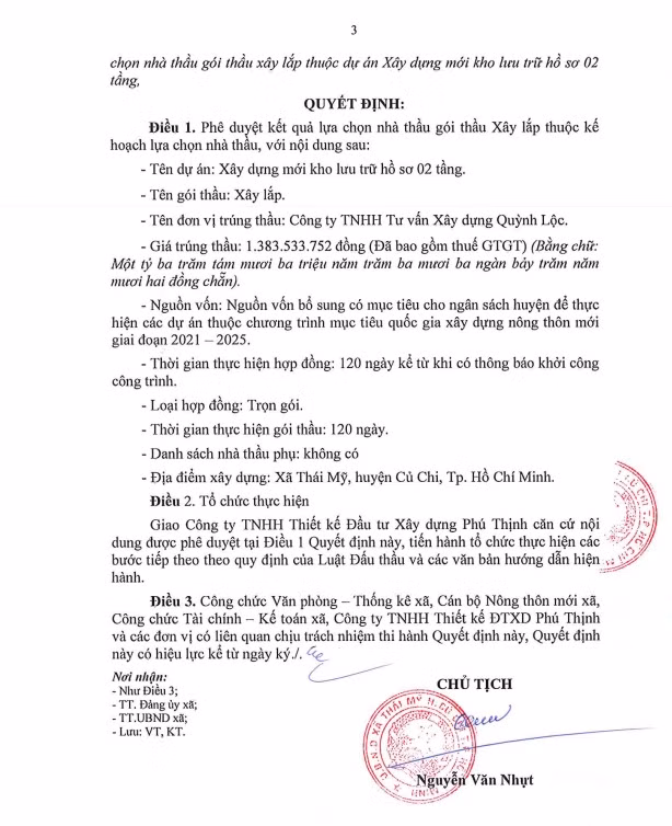 TP HCM: 1 thang, Cong ty Quynh Loc trung 4 goi thau tai Cu Chi-Hinh-3