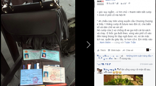 Status gây xôn xao cư dân mạng.