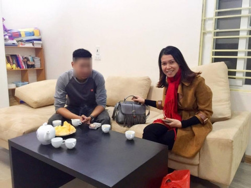 Nạn nhân đã đến để nhận lại chiếc túi.