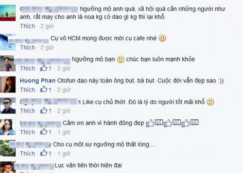 Những bình luận dành cho "soái ca".