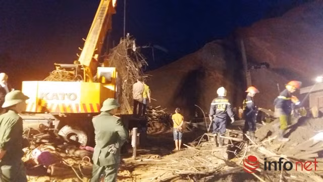 Công tác cứu hộ cứu nạn kéo dài tới 20h cùng ngày