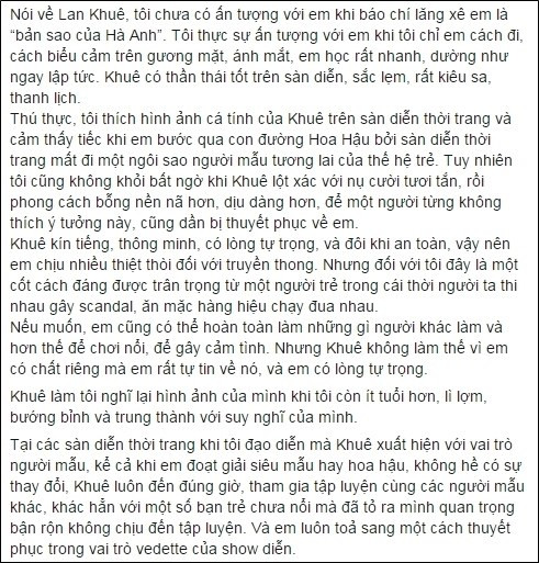 Ha Anh tiet lo ve Pham Huong, Lan Khue cua ngay xua-Hinh-4