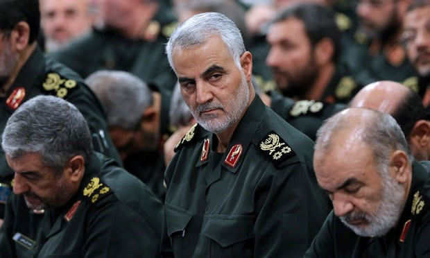 Tướng Qassem Suleimani, chỉ huy lực lượng Quds tinh nhuệ của Vệ binh Cách mạng Hồi giáo Iran (IRGC). Ảnh: AFP.