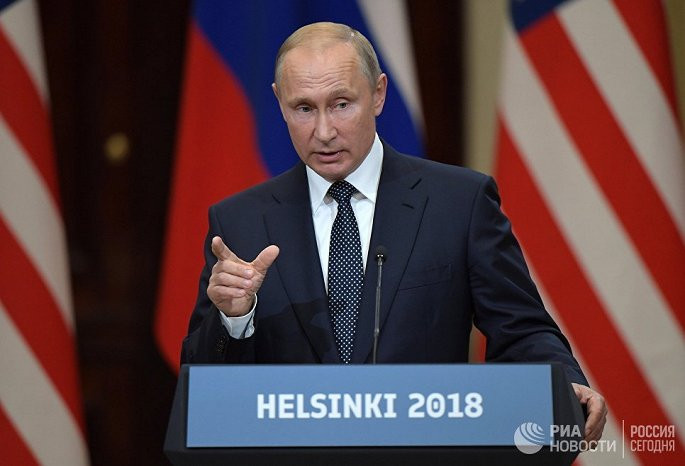Tổng thống Nga Vladimir Putin. Ảnh: RIA Novosti.