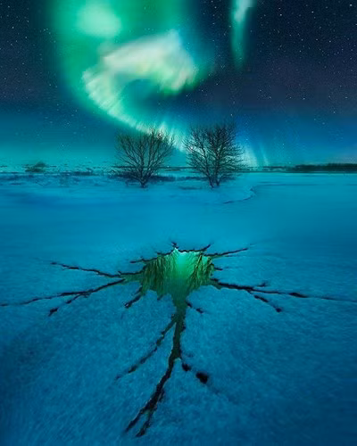 Vết nứt đẹp mê hoặc trên Trái Đất khiến bất cứ ai đều kinh ngạc.