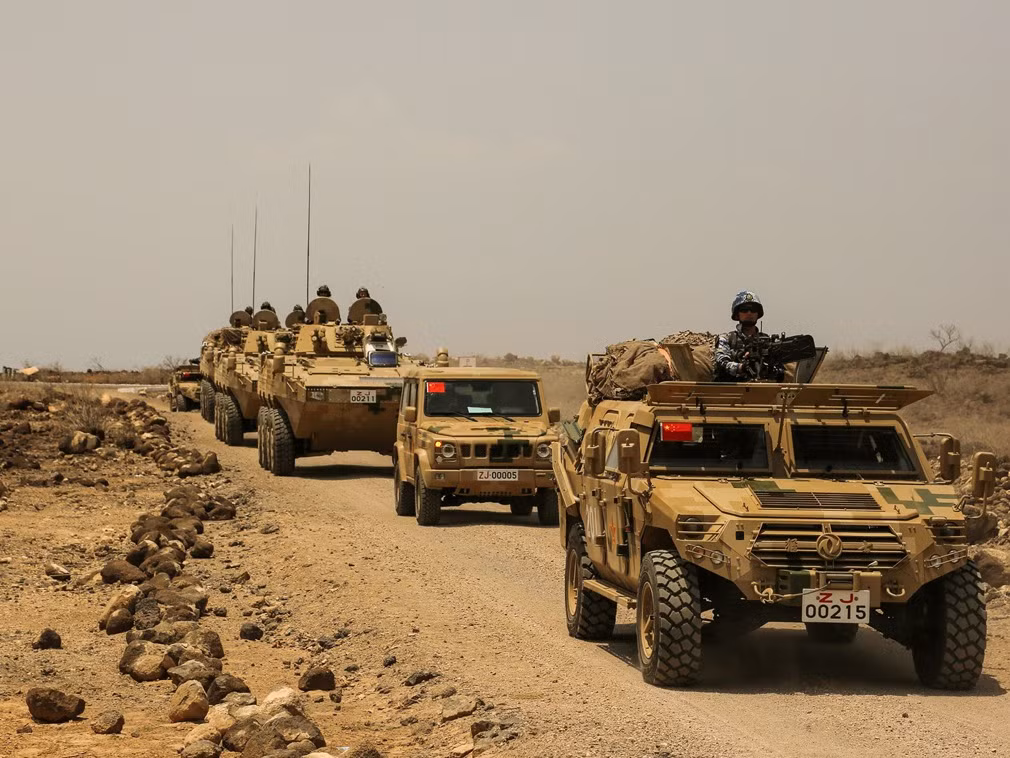 Căn cứ quân sự của Trung Quốc tại Djibouti. Ảnh: AP