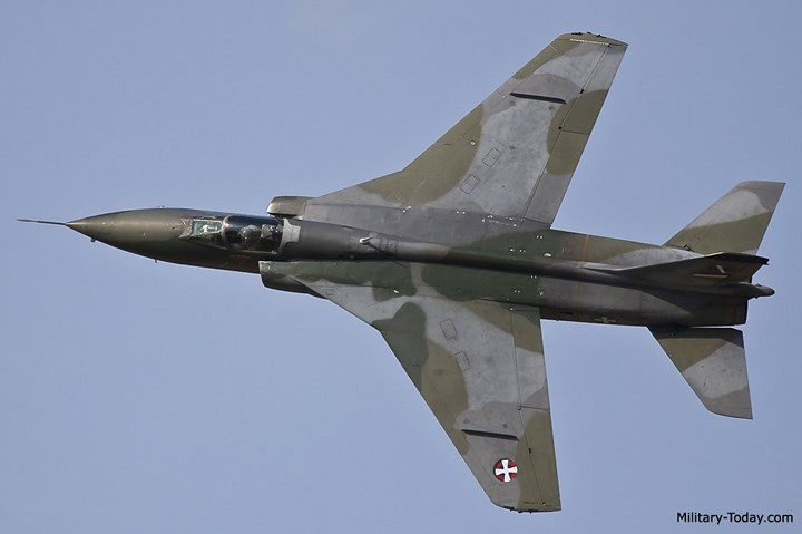 Trọng lượng rỗng của J-22 Orao là 5.550 kg; trọng lượng cất cánh tối đa: 11.080 kg. Ảnh: Military-Today.