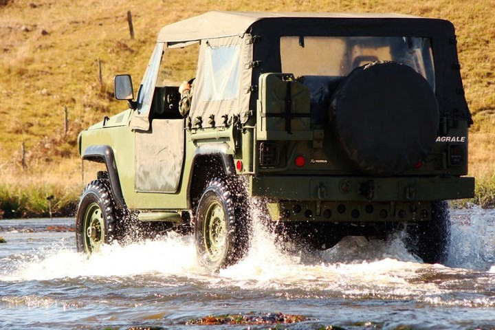 Dòng xe Agrale Marrua có khung thép rất khỏe.