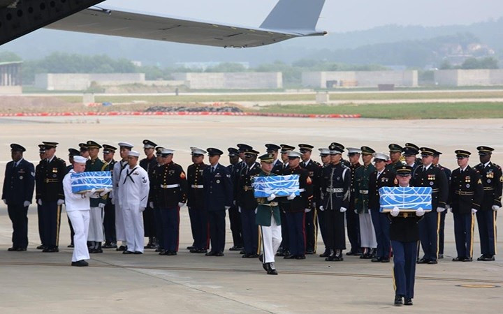 Tổng thống Mỹ Donald Trump cùng ngày đã gửi lời cảm ơn tới Nhà lãnh đạo Triều Tiên Kim Jong-un.