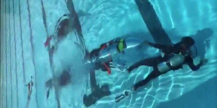 Tàu ngầm mini đã được đưa tới Thái Lan sau 3 tiếng thử nghiệm ở Los Angeles, Mỹ. Ảnh: SpaceX.