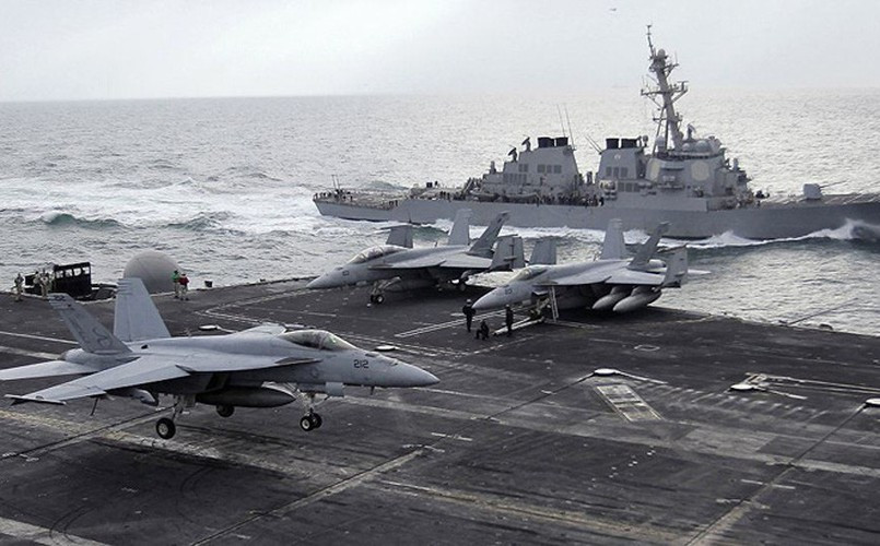 Hiện Mỹ vẫn đang duy trì một lực lượng quân sự hùng hậu tại Trung Đông, sẵn sàng ứng chiến khi cần thiết.