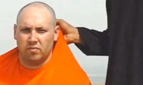 Nhà báo Mỹ Steven Sotloff bị IS chặt đầu hồi tháng 9.