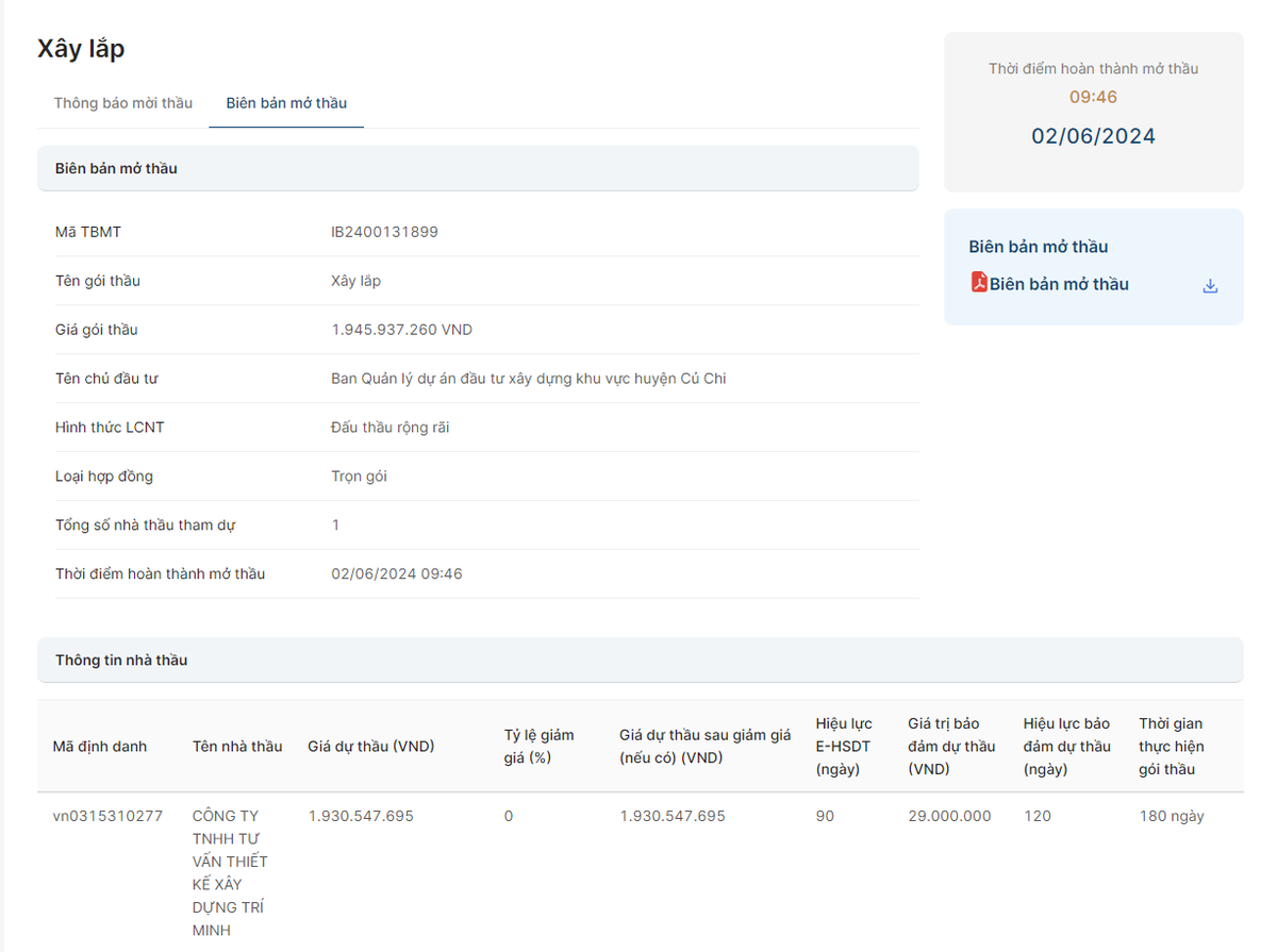 TPHCM: Cong ty Tri Minh dang du nhung goi thau nao tai Cu Chi?-Hinh-3