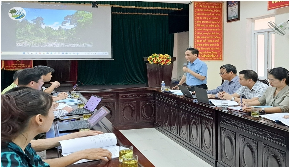 Vusta lam viec voi Trung tam Bao ton Thien nhien va Phat trien