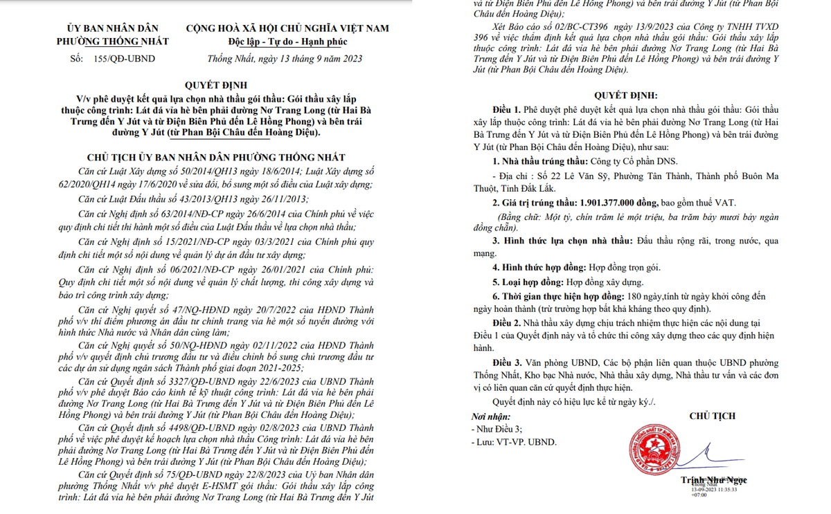 Đắk Lắk: Gói thầu hơn 4 tỷ tại xã Hòa Phú về tay Cty DNS - Hình 4 Dak Lak: Goi thau hon 4 ty tai xa Hoa Phu ve tay Cty DNS-Hinh-4