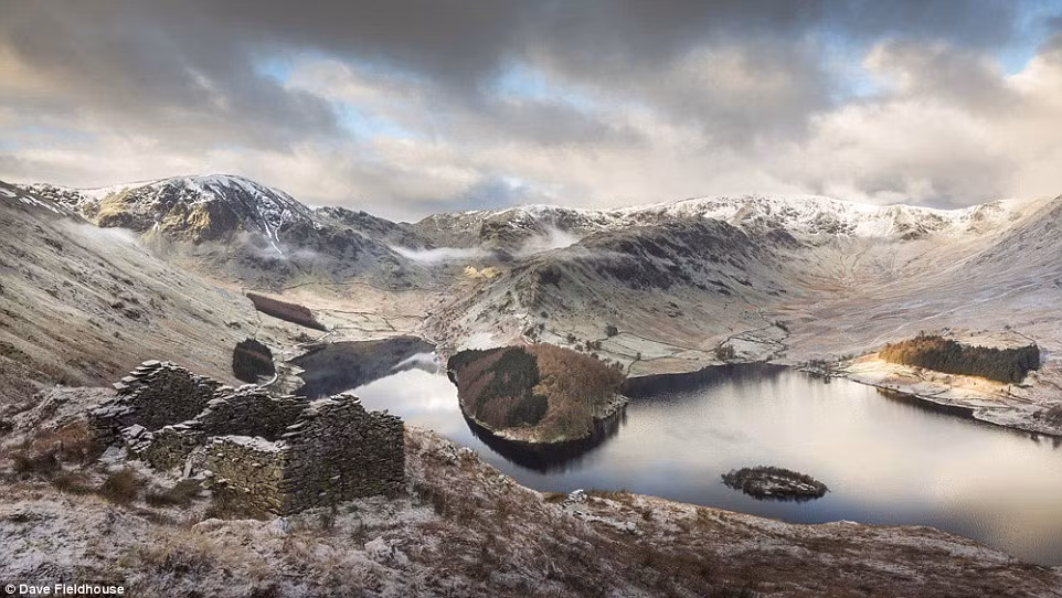 Phong cảnh tuyệt đẹp xung quanh hồ Haweswater ở Cumbria. (Ảnh:Dave Fieldhouse)