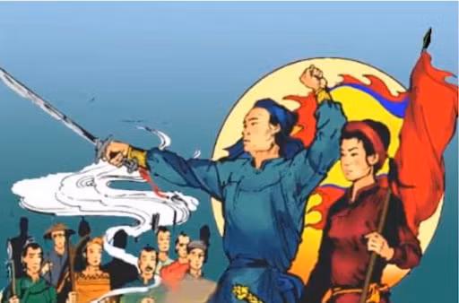 Với chính sách cai trị hà khắc, nhà Đông Hán, đại diện là viên Thái thú Tô Định vô cùng bạo ngược, tham lam. Tận mắt chứng kiến hình ảnh ấy, Hai Bà Trưng cùng Thi Sách chiêu mộ nghĩa quân, chuẩn bị khởi nghĩa. Đánh hơi thấy cặp vợ chồng Trưng Trắc và Thi Sách đang ngầm phát triển lực lượng, Tô Định ngầm sai một cánh quân mai phục bên đường. Khi Thi Sách vô tình một mình đi qua, bị phục binh. Tuy có sức khỏe và giỏi võ nghệ, nhưng “mãnh hổ nan địch quần hồ”, chàng đã bị chúng sát hại.