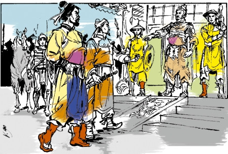 "Gian hùng" nào đội trời đạp đất, góp công dựng nghiệp nhà Trần? - Hình 5 Năm 1211, Lý Huệ Tông lên ngôi, sách lập Trần Thị Dung làm nguyên phi; phong anh nguyên phi là Trần Tự Khánh làm Chương Thành hầu (sử Nguyễn chép là Chương Tín hầu).