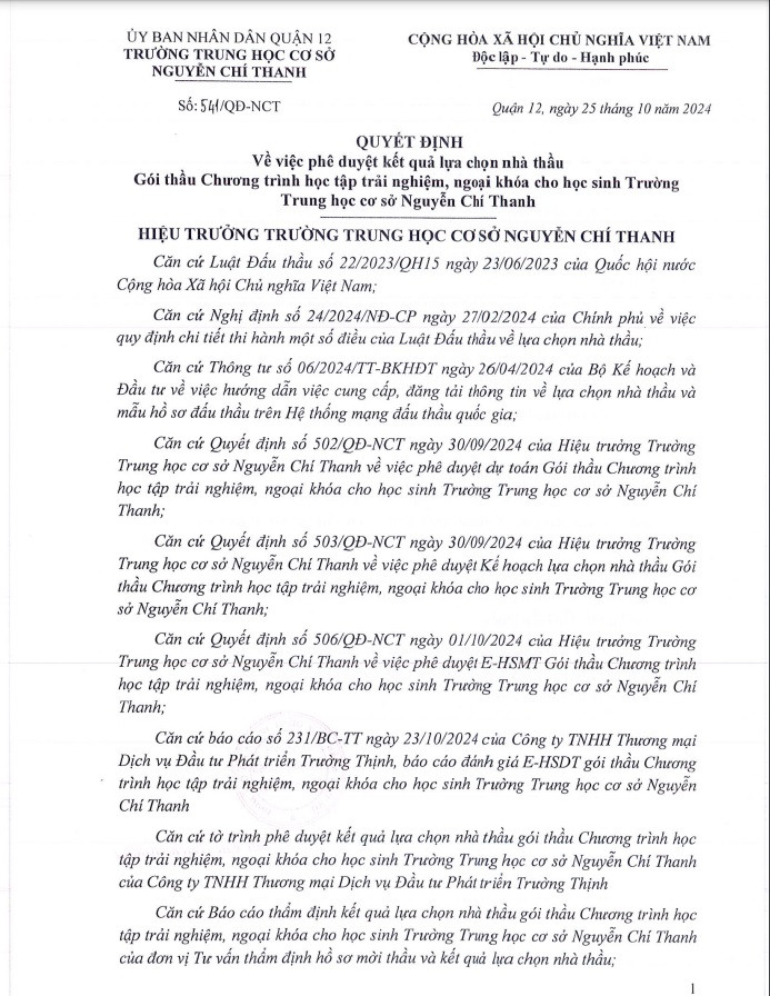 TP HCM: An Lac Viet trung goi cung cap dich vu trai nghiem truong Nguyen Chi Thanh