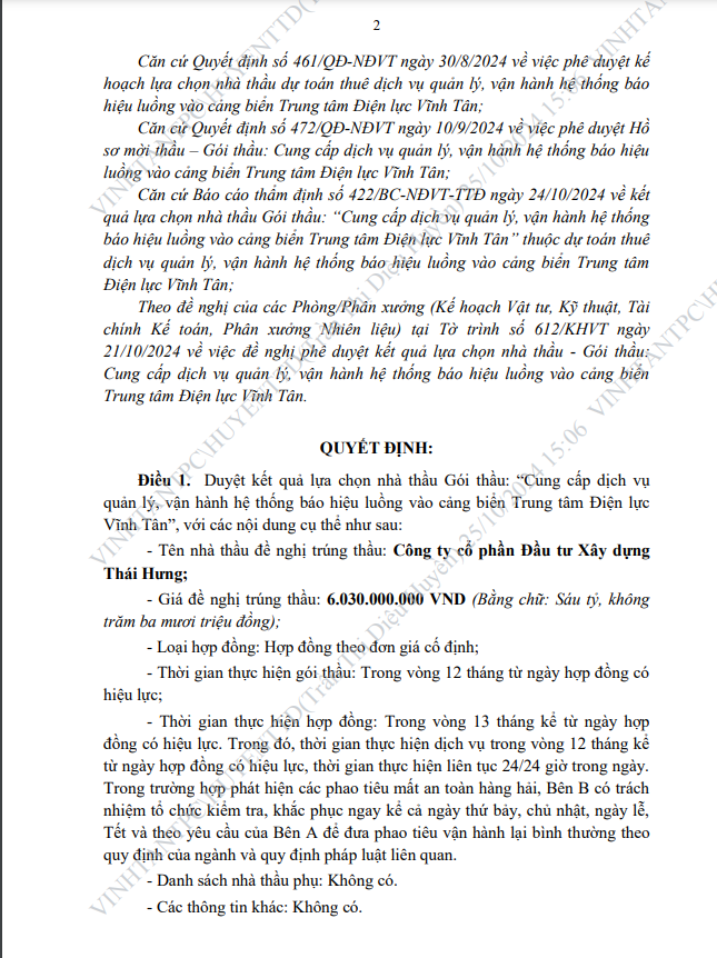 Binh Thuan: Cty Thai Hung trung goi thau hon 6 ty tai Nhiet dien Vinh Tan-Hinh-2